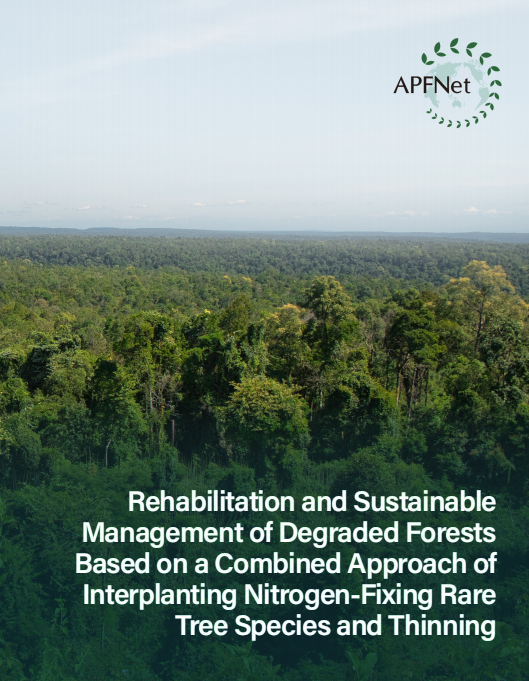 Rehabilitation and Sustainable  Management of Degraded Forests  Based on a Combined Approach of  Interplanting Nitrogen-Fixing Rare  Tree Species and Thinning