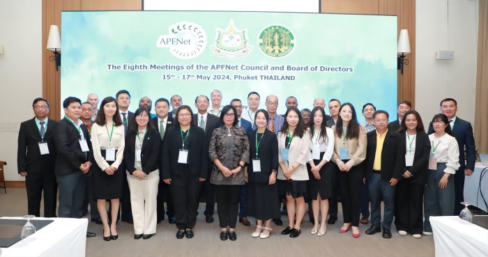 Representatives convene in Phuket for the Eighth Meetings of APFNet Council and Board of Directors 