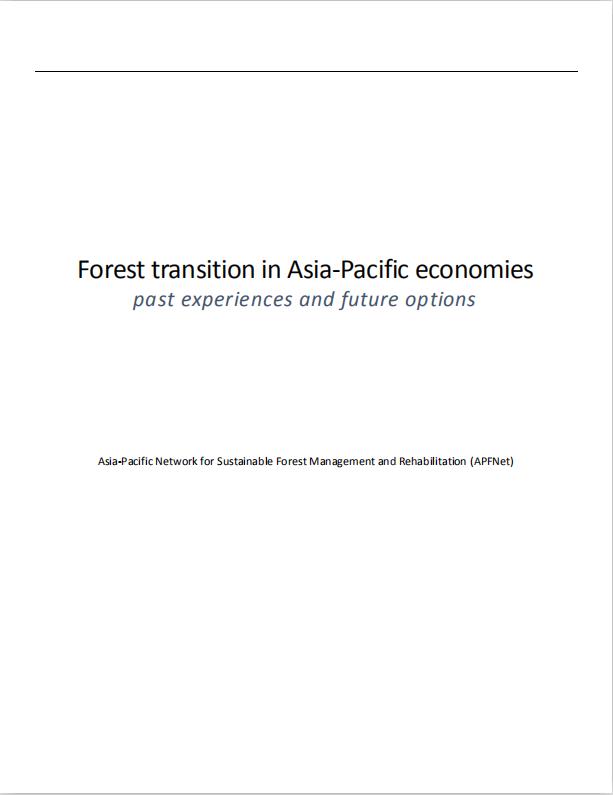 Forest transition in Asia - Summary Report (for cover)