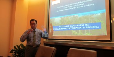 印尼代表团访问亚太森林网络商谈合作