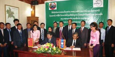 老挝北部森林可持续管理示范项目召开第一次指导委员会会议